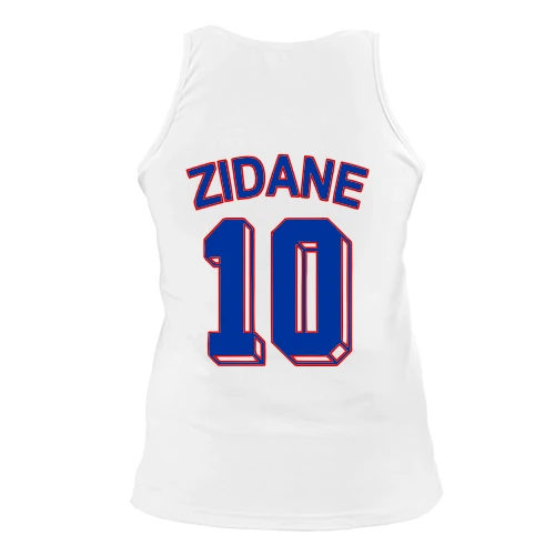 Жіноча майка Zinédine Zidane
