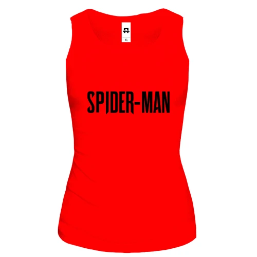 Жіноча майка з написом Spider-Man