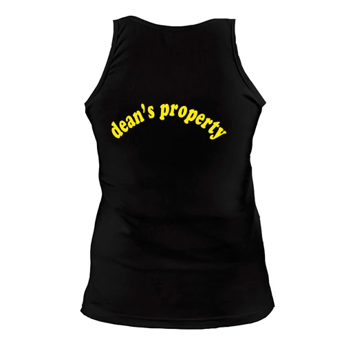 Женская майка "Dean's property"