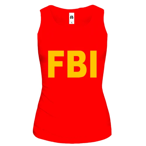 Жіноча майка FBI (ФБР)