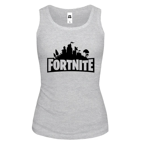 Жіноча майка з написом Fortnite