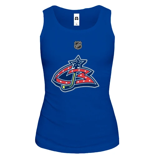 Женская майка Columbus Blue Jackets 2