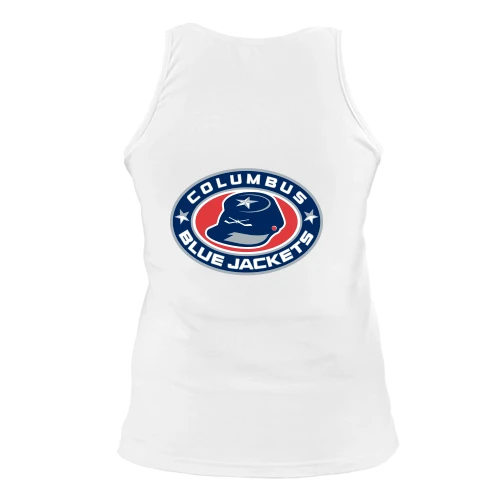 Женская майка Columbus Blue Jackets с кепи