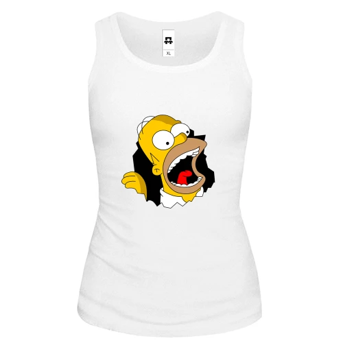 Женская майка Simpsons (12)