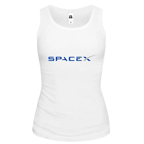 Женская майка SpaceX