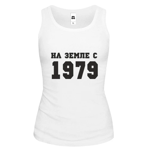 Женская майка На земле с 1979