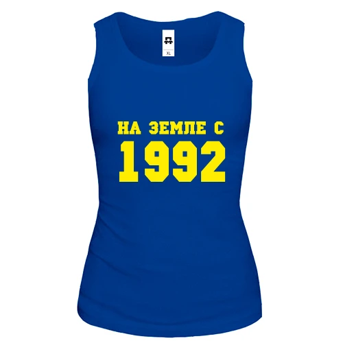 Женская майка На земле с 1992
