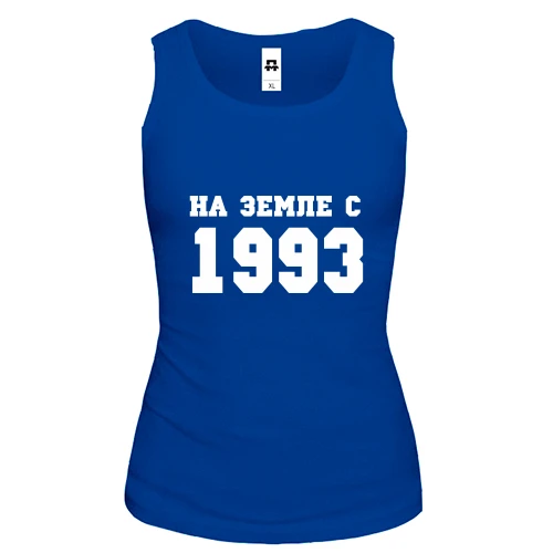 Женская майка На земле с 1993