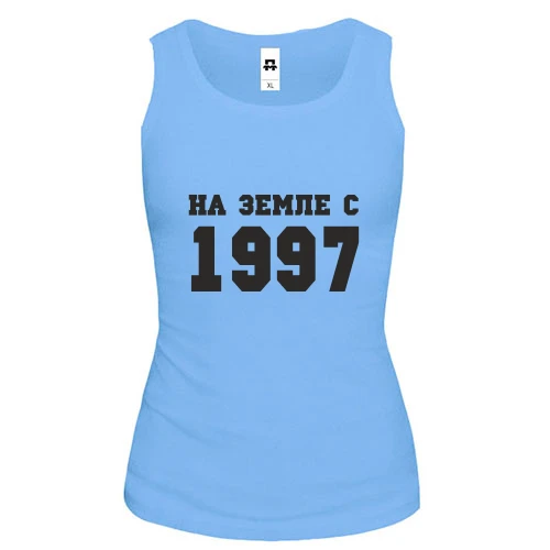 Женская майка На земле с 1997