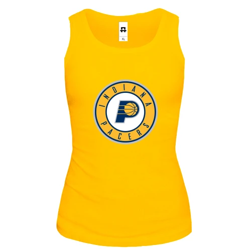 Женская майка, Желтый, Indiana Pacers