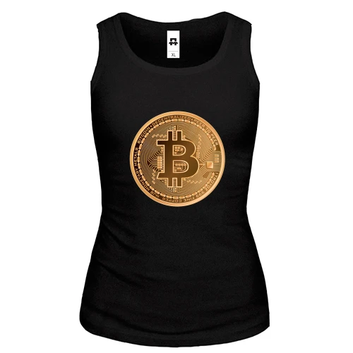 Жіноча майка Біткоін (Bitcoin)