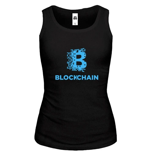 Жіноча майка Blockchain