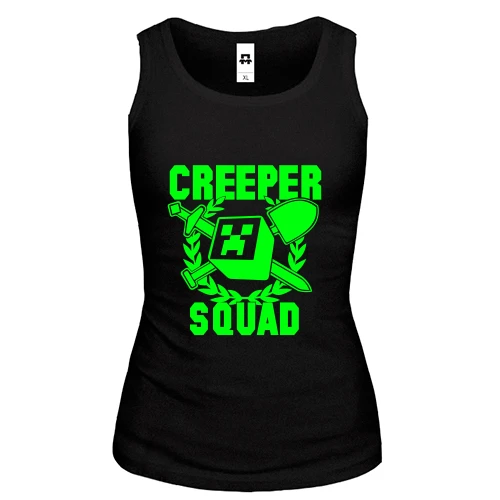 Жіноча майка Minecraft Squad