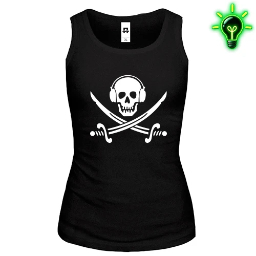 Жіноча майка Music pirates