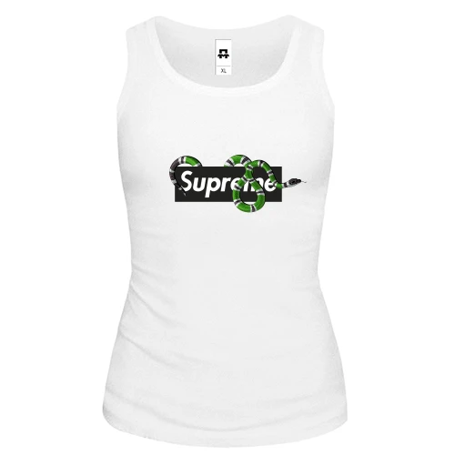 Жіноча майка "Supreme" зі змією