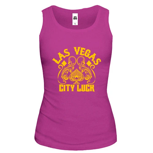 Женская майка Las Vegas City Luck