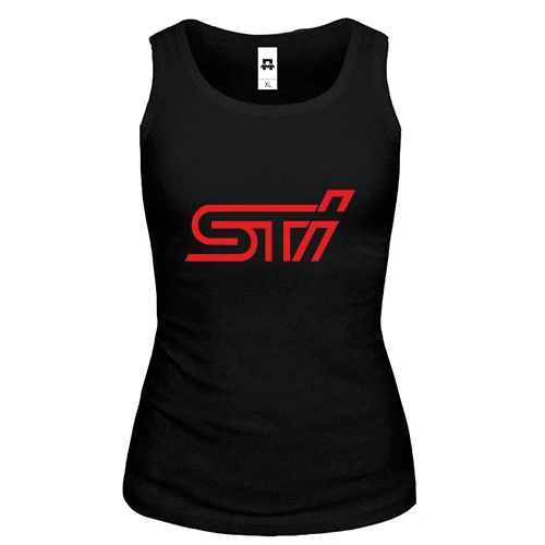 Женская майка Subaru STI
