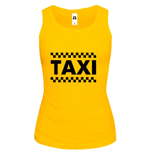 Женская майка Taxi