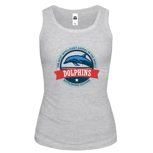 Жіноча майка Dolphins