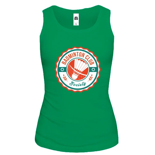 Жіноча майка Badminton Club Society