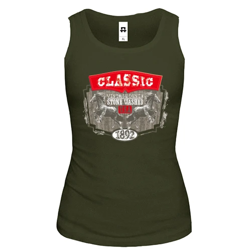 Женская майка Stone Washed 1892 Classic