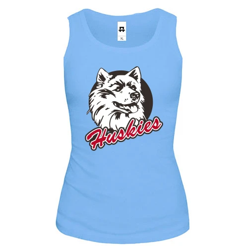 Женская майка Huskies