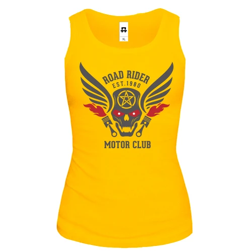 Женская майка road rider motor club