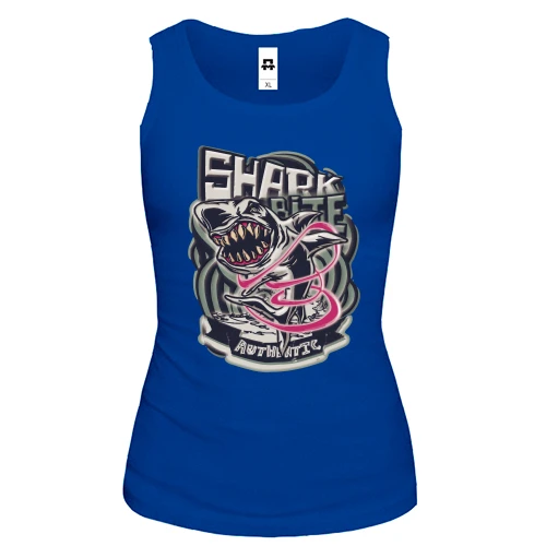Женская майка Shark bite
