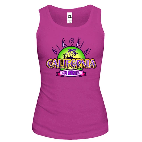 Женская майка California Los Angeles