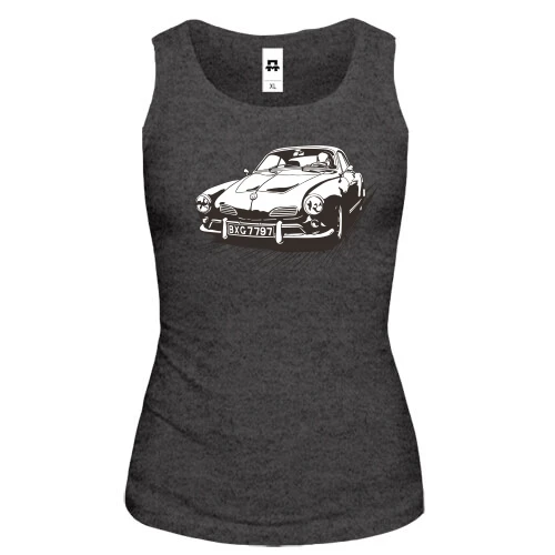 Женская майка volkswagen vintage car