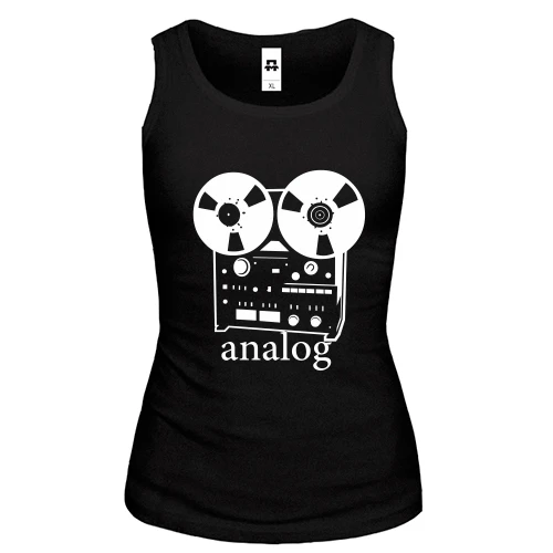 Женская майка Analog