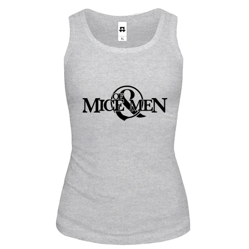 Женская майка Of Mice And Men logo