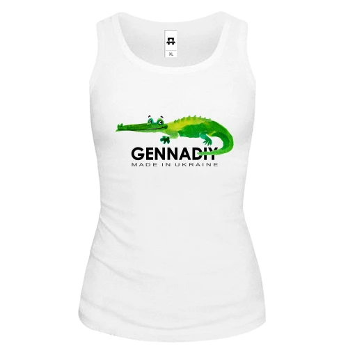 Жіноча майка Gennadiy - Made in Ukraine