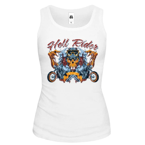 Жіноча майка hell rider