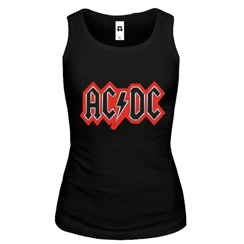 Жіноча майка AC/DC (red logo)