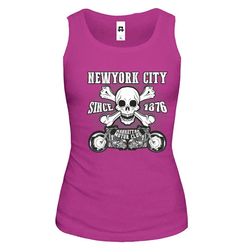 Женская майка new york city motor club