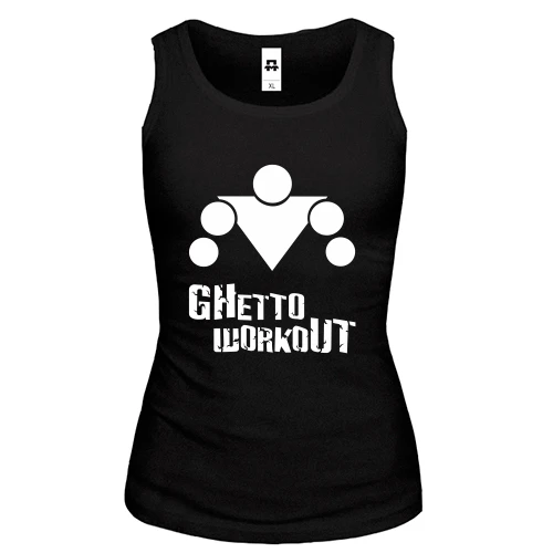 Жіноча майка Ghetto workout
