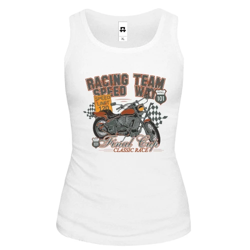Женская майка racing team speed way