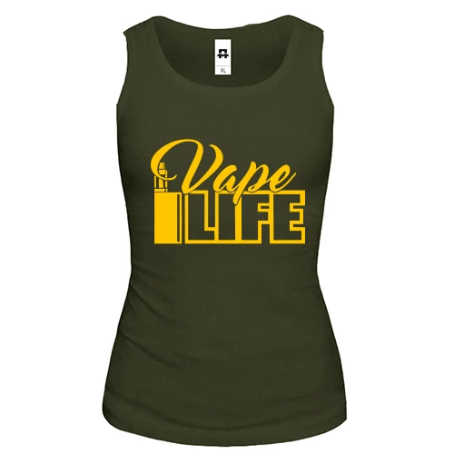 Женская майка Vape life 2