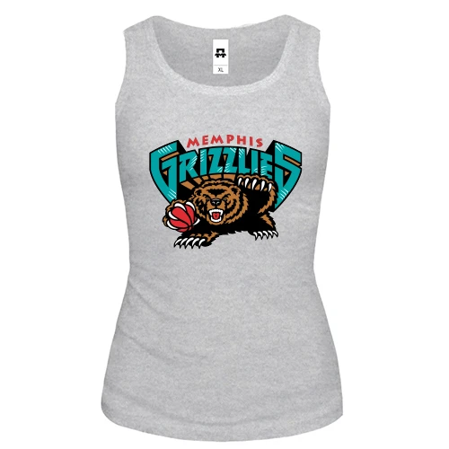 Женская майка memphis grizzlies bear