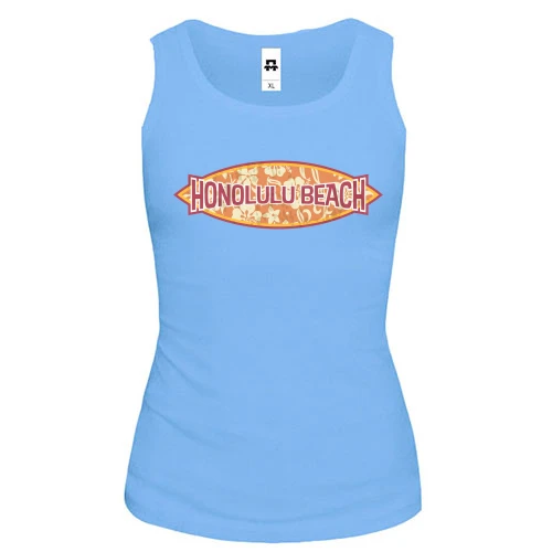 Женская майка honolulu beach