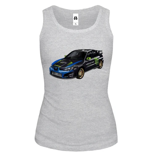 Женская майка subaru car