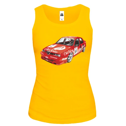 Женская майка Alfa Romeo racing car