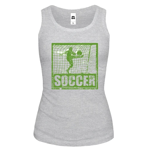 Женская майка soccer