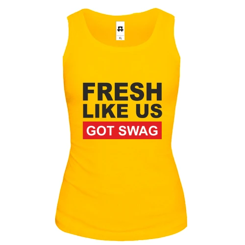 Женская майка Fresh like US