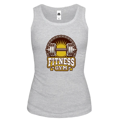 Женская майка fitness gym