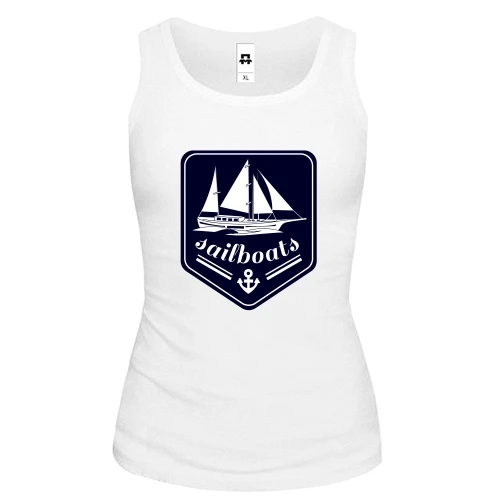 Жіноча майка sailboats