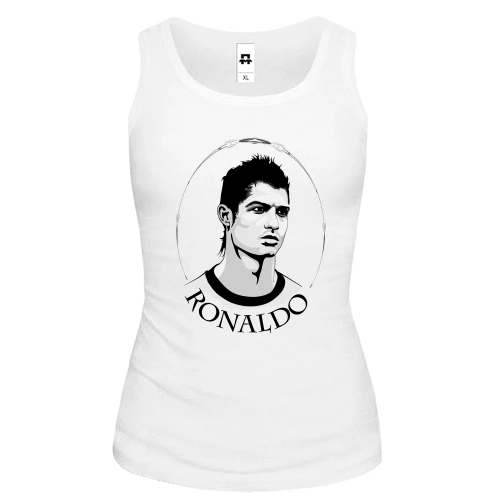 Женская майка с Ronaldo