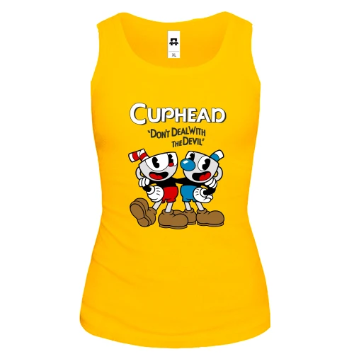 Женская майка Cuphead