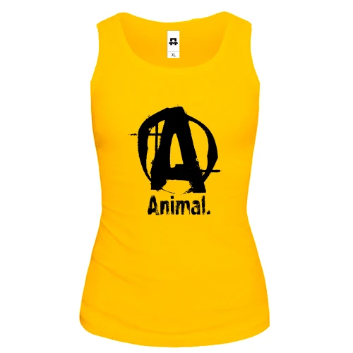 Жіноча майка Animal (лого)